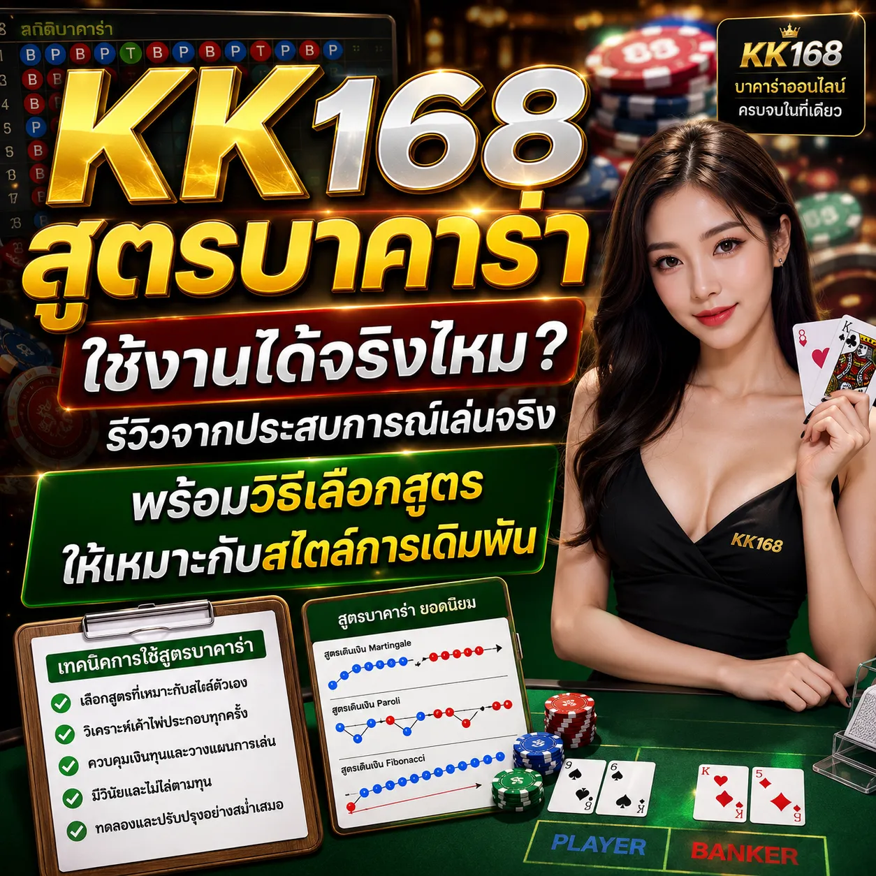 KK168 สูตรบาคาร่า