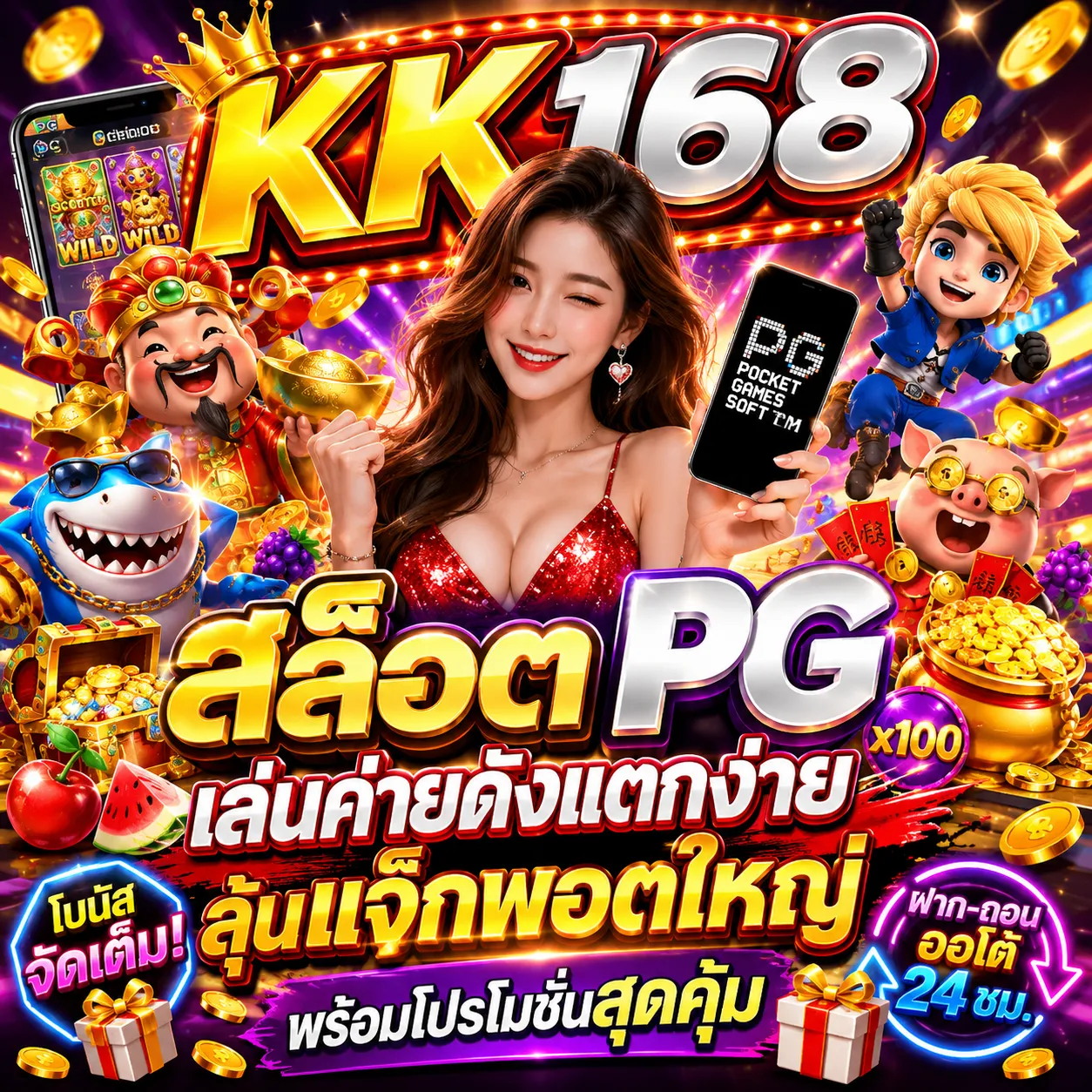 KK168 สล็อต PG